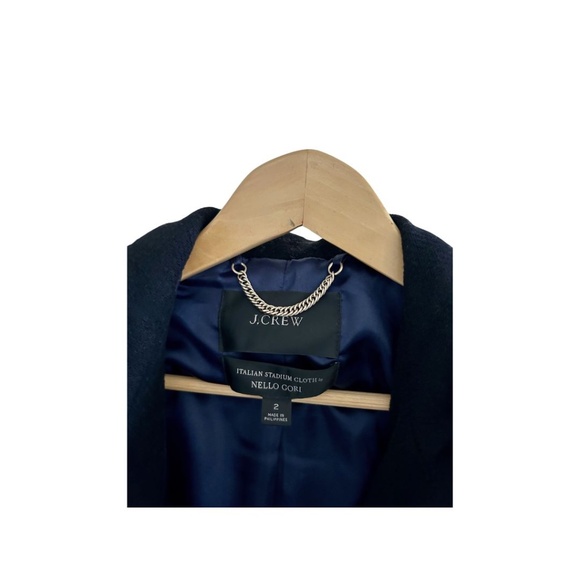J.Crew Italian Stadium Cloth coat - Picture 4 of 4